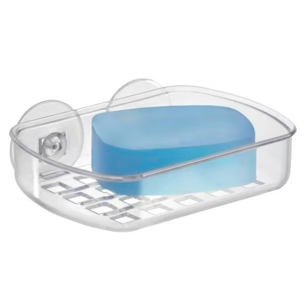 Suction Soap Cradle, Plastic, Clear, Idesign, Mfr#: 19600